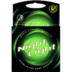 Night Light Glow Condoms 3 Pack