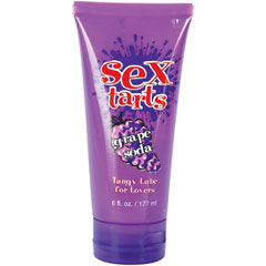 Topco Sex Tarts Tangy Lube for Lovers, 6 fl.oz (177 mL), Grape Soda