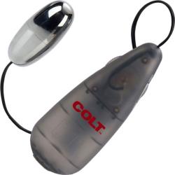 COLT by CalExotics Multi-Speed Power Pak Bullet Vibrator, 2 Inch, Silver