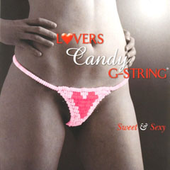 Spencer Lovers Candy G-String, One Size, Pink