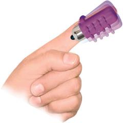 Frisky Fingers Silicone Vibrating Bullet, 2 Inch, Purple