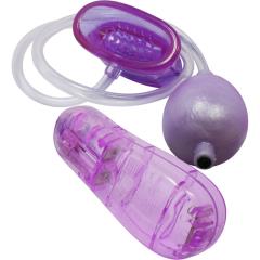 Passionate Pussy Pump Vibrating Orgasm Maximizer, Purple