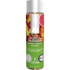 JO H2O Flavored Intimate Lubricant, 4 fl.oz (120 mL), Tropical Passion