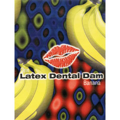 Oral Sex Latex Dental Dam, Banana