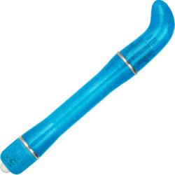 CalExotics Waterproof Pixies Glider Personal G-Spot Vibrator, 5.5 Inch, Blue