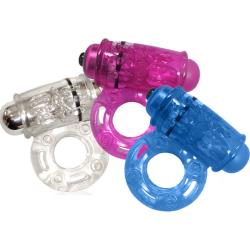 Screaming O Owow Waterproof Cordless Vibrating Cockring ASSORTED COLORS