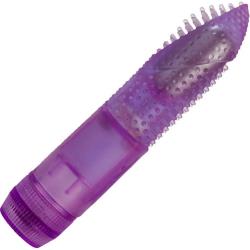 CalExotics Tickle Me Soft Stimulator Vibe, 4.5 Inch, Purple
