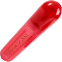 Doc Johnson Go Vibe Waterproof Personal Massager, 4 Inch, Romantic Red