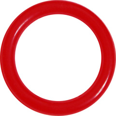 OptiSex Super Silicone Erection Control Ring, Medium, Red