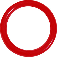 OptiSex Super Silicone Erection Control Ring, Large, Red