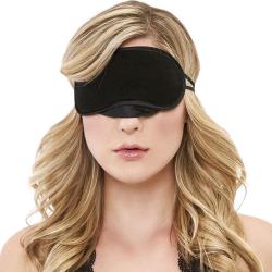Lux Fetish Peek-A-Boo Love Mask, One Size, Black