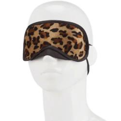 Peek-A-Boo Love Mask Leopard One Size