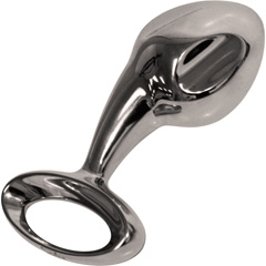 Njoy Pure Metal Butt Plug, XL 5 Inch, Polished Steel