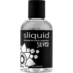 Sliquid Silver Premium Silicone Based Intimate Lubricant, 4.2 fl.oz (125 mL)