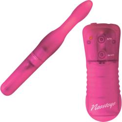 My First Anal Toy Waterproof Vibrating Butt Plug, 5 Inch, Pink