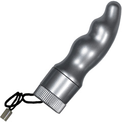 Metallic Minis Waterproof G Spot Personal Vibrator, 2.75 Inch, Silver