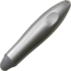 Twilite Massager Waterproof Personal Mini Vibrator, 5.5 Inch, Silver