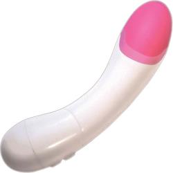 Twilite Curve Waterproof Vibrating Massager, 6.5 Inch, Pink