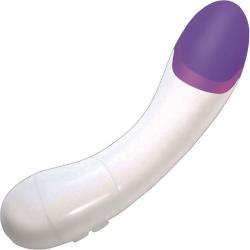 Twilite Curve Waterproof Vibrating Massager, 6.5 Inch, Naughty Purple