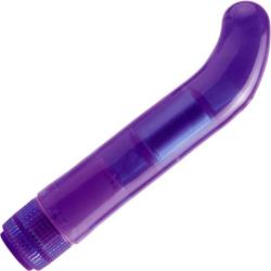 Pipedream Juicy Jewels Jasmine G-Spot Jelly Vibrator, 8.25 Inch, Purple