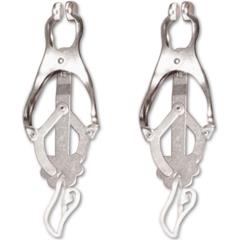 Fetish Fantasy Series Japanese Clover Clamps Silver