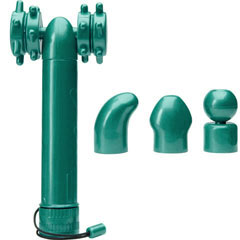 Variations Sensual Vibrating Massager with 4 Interchangeable Heads, Green