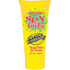 Topco Sex Tarts Tangy Lube for Lovers, 2 fl.oz (59 mL), Electric Lemonade