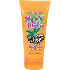 Topco Sex Tarts Tangy Lube for Lovers, 6 fl.oz (177 mL), Pineapple Zinger