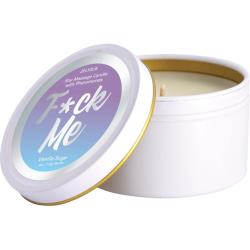 F Me Soy Massage Candle with Pheromones, 4 oz (113 g), Vanilla Sugar