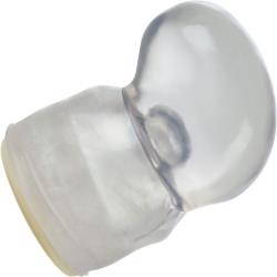 1 Inch Extra Length G-Spot Penis Extension, Clear