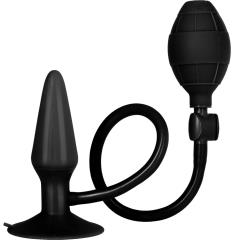 CalExotics Booty Call Inflatable Booty Pumper Anal Plug, 3.75 Inch, Black