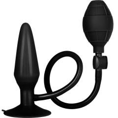 CalExotics Booty Call Inflatable Booty Pumper Anal Plug, 4.5 Inch, Black