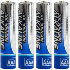 Doc Johnson 4 Pack AAA Alkaline Batteries