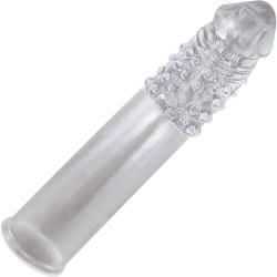 2 Inch Extra Length Nassty Super Penis Extender, 7.5 Inch, Clear