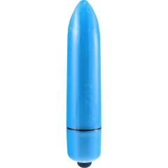 SI Novelties BFF Friends with Benefits Waterproof Bullet Vibrator, 3.2 Inch, Blue