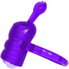 Hott Products Coochy Caterpillar Vibro Ring, Purple