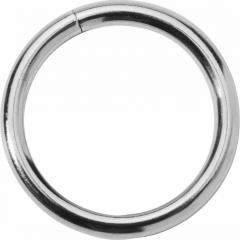 Spartacus Nickel Cock Ring, 1.75 Inch, Silver