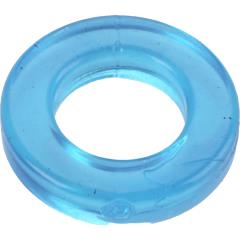 Spartacus Flexible Elastomer Flat Cock Ring, Blue
