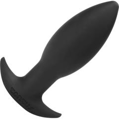 Tantus Neo Smooth Silicone Anal Plug, 4.5 Inch, Black