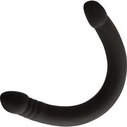 Dorcel Real Double Do Silicone Dong, 16.5 Inch, Black