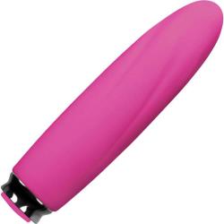 NS Novelties Luxe Collection Electra Compact Rechargeable Vibrator, 4.3 Inch, Pink