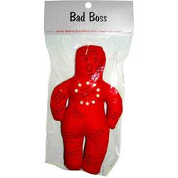 Kheper Games Bad Boss Voodoo Doll, Red