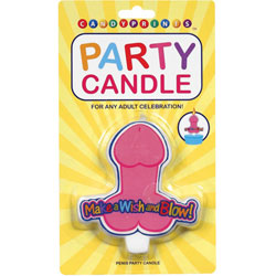 Make a Wish and Blow Penis Party Candle