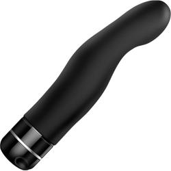 Luxe Silicone Gio Vibrator, 8 Inch, Black