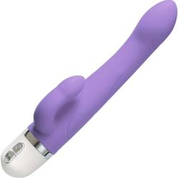 VeDO Wink Silicone Female Dual Action Vibrator, 8.5 Inch, Orgasmic Orchid