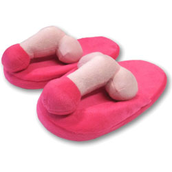 Ozze Pecker Slippers, Pink