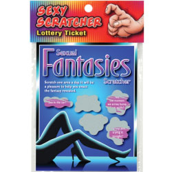 Sexual Fantasy Scratch Off Lotto Ticket