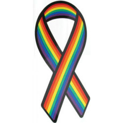 Gaysentials Pride Ribbon Magnet Blank
