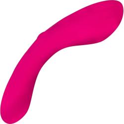 BMS Factory Swan Wand Rechargeable Vibrating Massager, 9.2 Inch, Pink