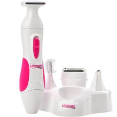 BMS Ultimate Personal Shaver Kit 2 Ladies Kit, Pink/White
